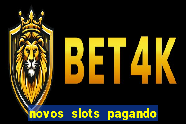 novos slots pagando no cadastro